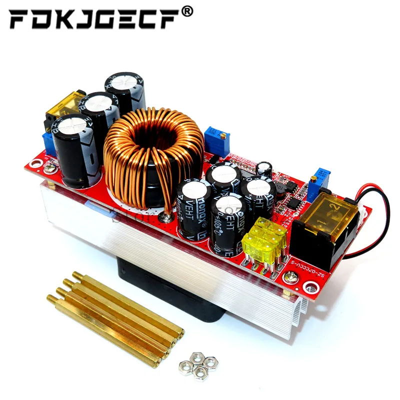 Módulo Fuente Alimentación Módulo Convertidor Buck CC CV | 6-40V A 1.2-36V | 20A 300W | Regulador Voltaje Ajustable Regulador De Voltaje Dc 12v