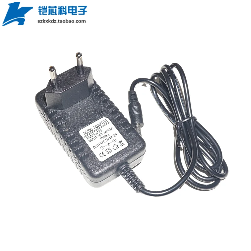1Pcs 5V 2A 2000Ma EU Plug Charger Universal Power Adapter 3.5*1.35MM
