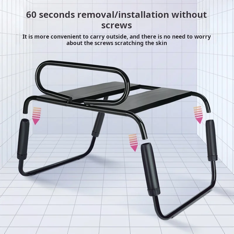 Sex Chair Sex Bench Bouncing Mount Multifunction Position Enhancer Chair Novelty Toy with Handrail For Couples
