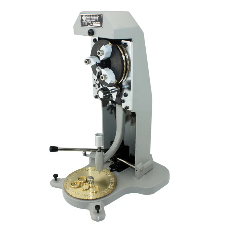 Inside Ring Engraving Machine with Two Faces | Standard Letter Block Dial Jewelry Engraver for Rings & Metal Crafts detail image 3