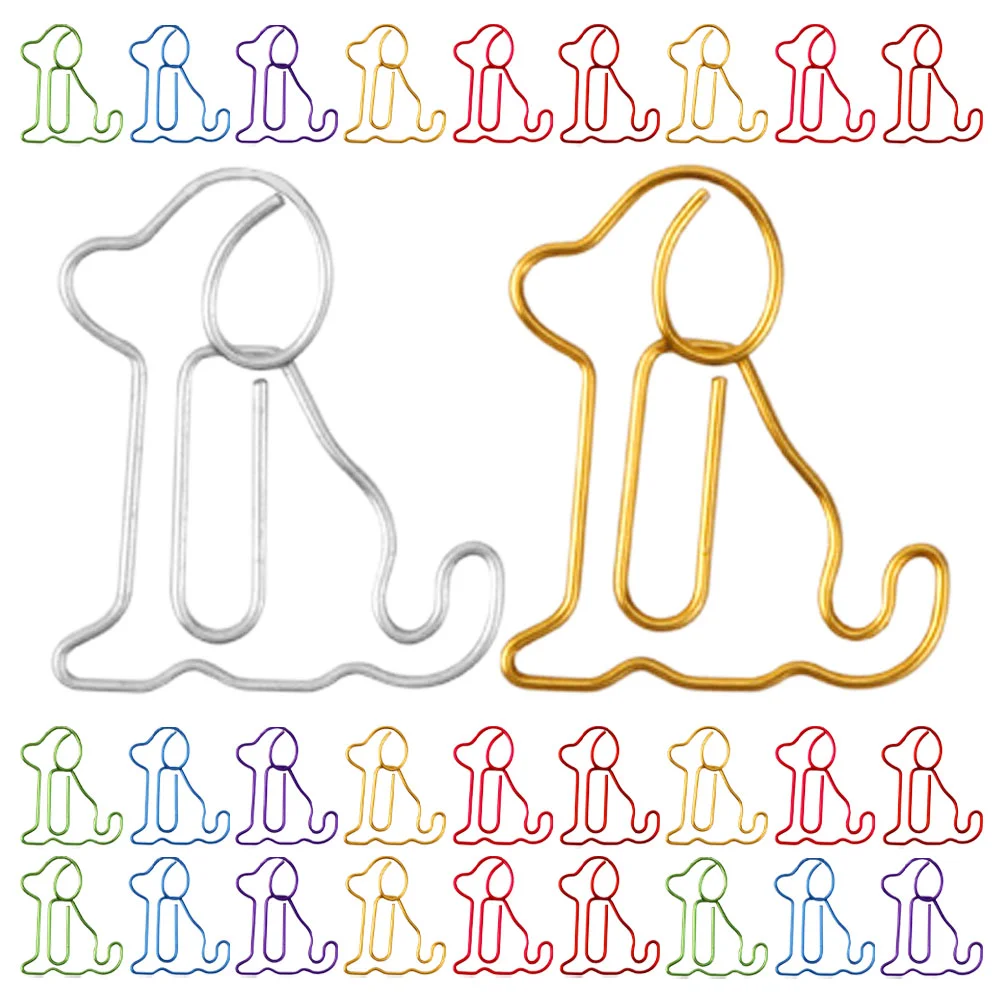 Paperclip Bookmark Folder Office Clips Document Fixing 50 Pcs