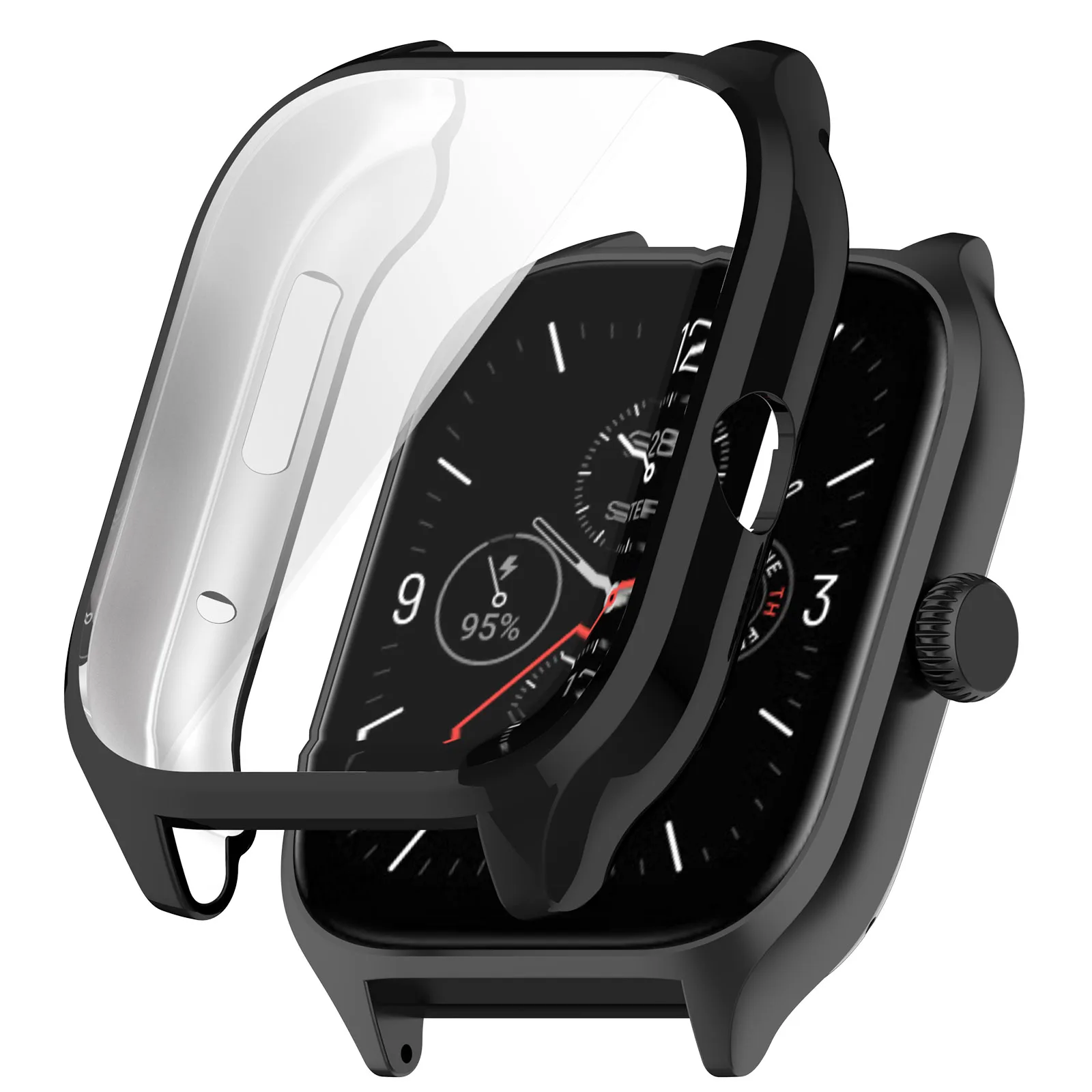 Huami Amazfit GTS 4  ȣ Ŀ, ε巯 TPU ̽, Amazfit GTS 2 2e 3 Gts4 SmartWatch Ǹ 
