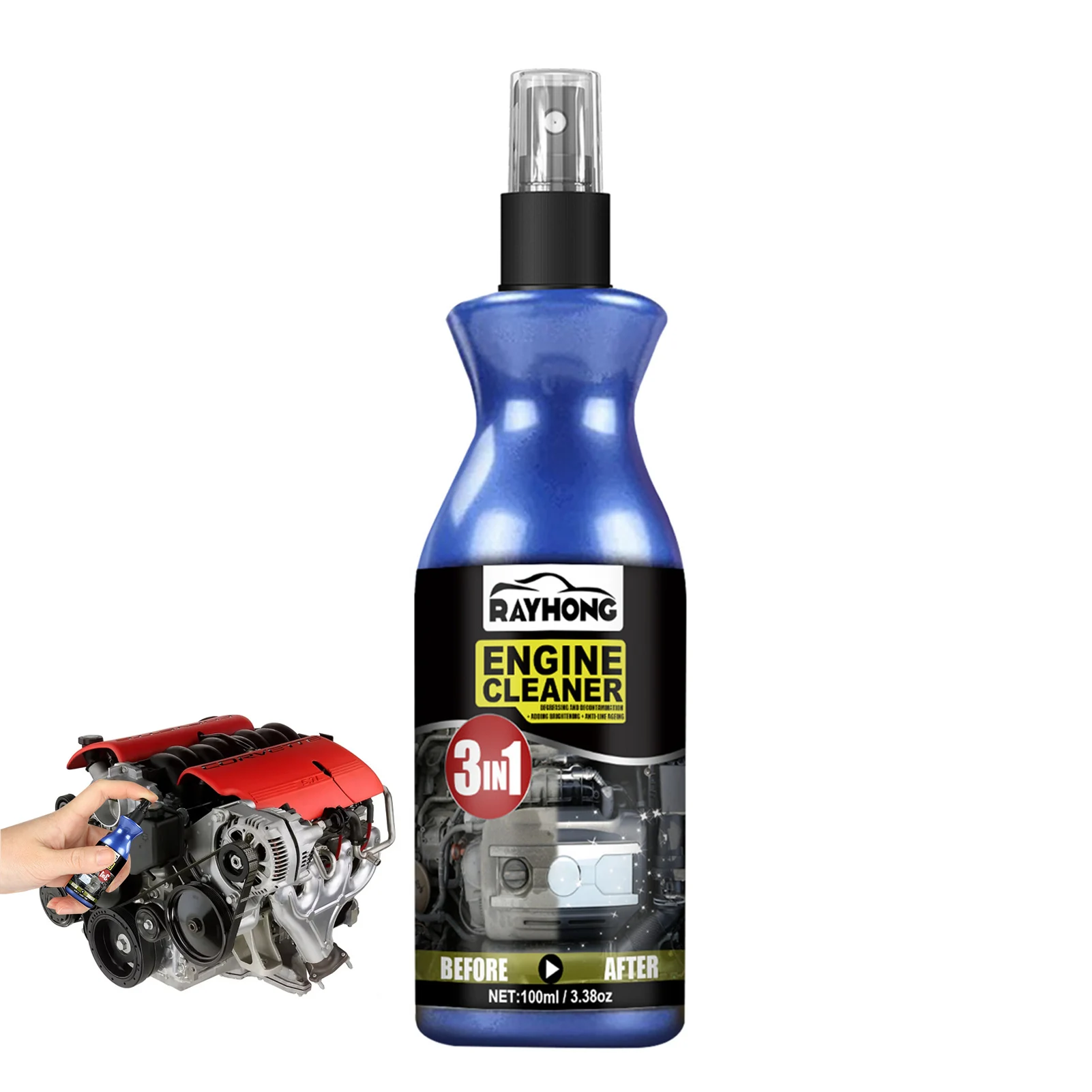 Desengrasante Para Motor De Carro 128 Oz - Limpiadores Y Desengrasantes
