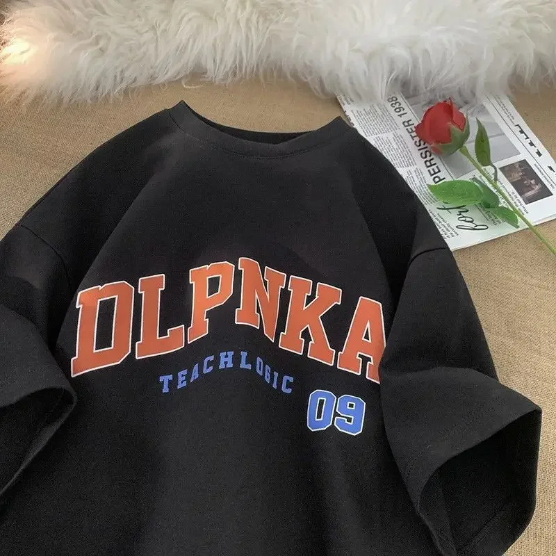 

oversized anime harajuku fashion 100℅ cotton printed funny streetwear men clothing tees graphic t shirts plus size top women