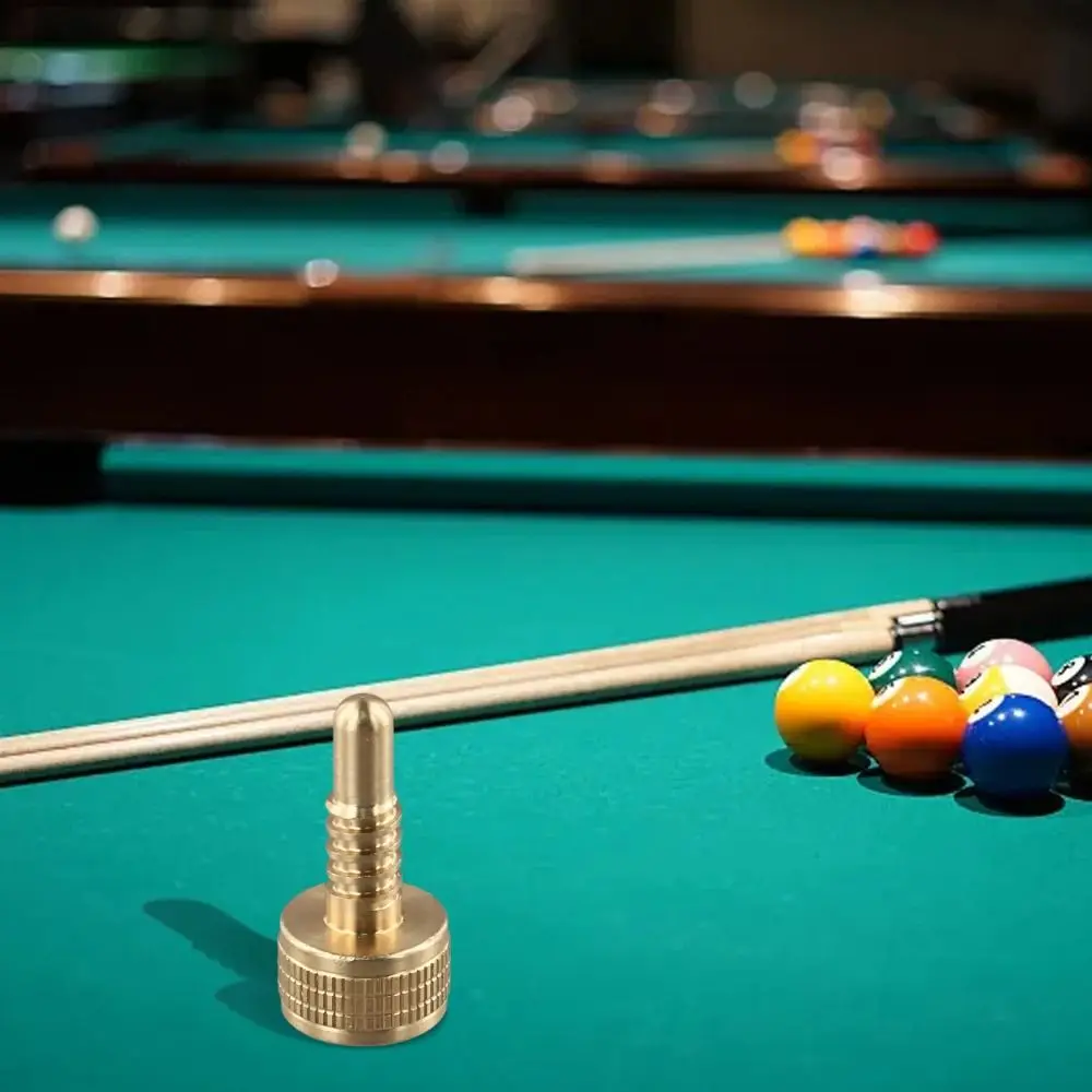 1 Stück Neue Messing-Billardqueue-Schraube, Queue-Verbindungsschraube, Robuste Poolqueue-Verlängerungsschraube, Queue-Gewichtsbolzen, Tischspiel-Zubehör – Detail 4