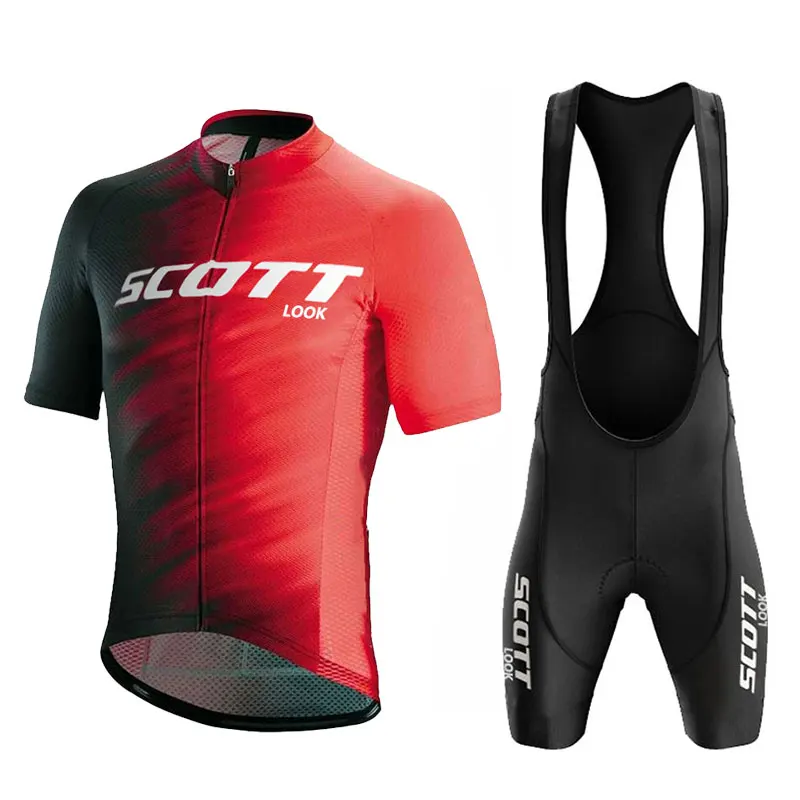 2025 Team Sportwear Cycling Jersey Set Summer Cycling Clothing MTB Bike Clothes Uniform Maillot Ropa Ciclismo Man Bicycle Suit 3