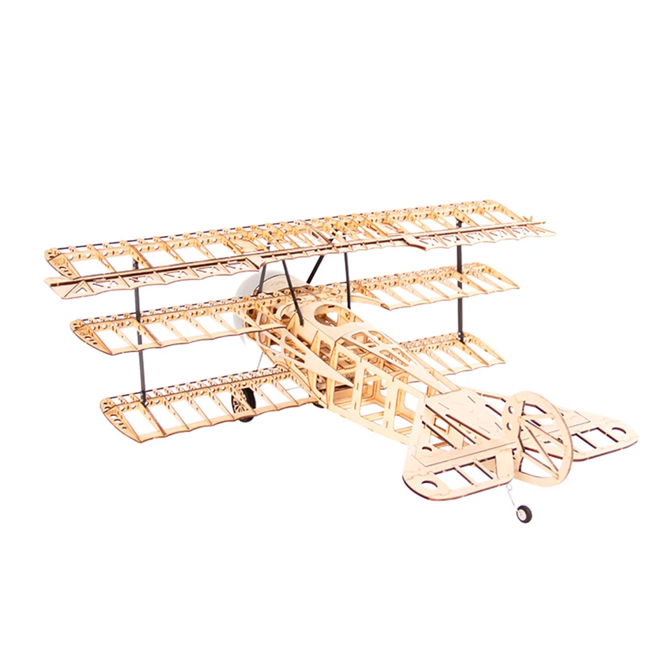 Rc航空機フォッカーDR1木製飛行機キット着陸ギアカウヒンジ指示コンボ