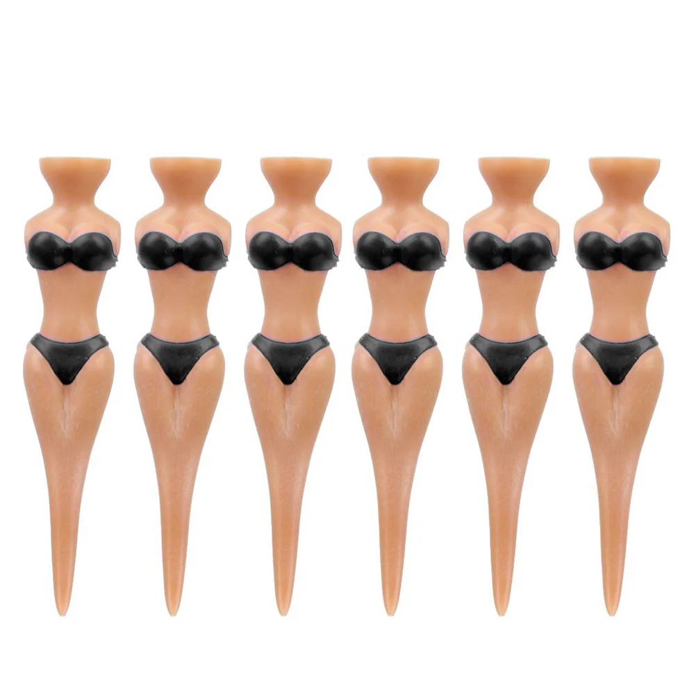 

6 Pcs Golf Tournament Prizes Bikini Tee Tees Sports Memorabilia Divot Tool Range Accessories