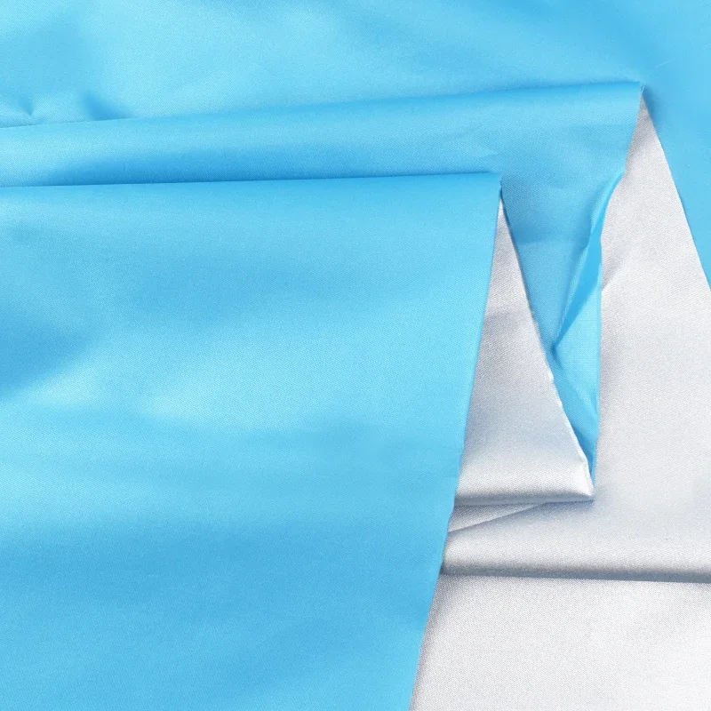 Premium Thin Waterproof Silver-Coated Fabric - Outdoor Sunscreen Material for Car Covers, Sunshades, and Tents