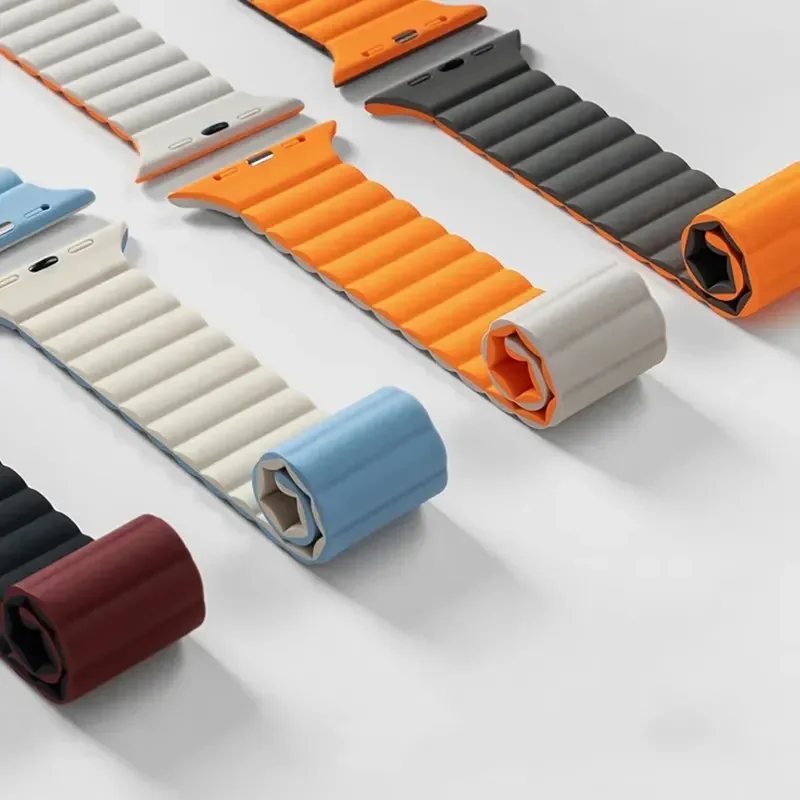 Silicone Magnetic Sports Bracelet