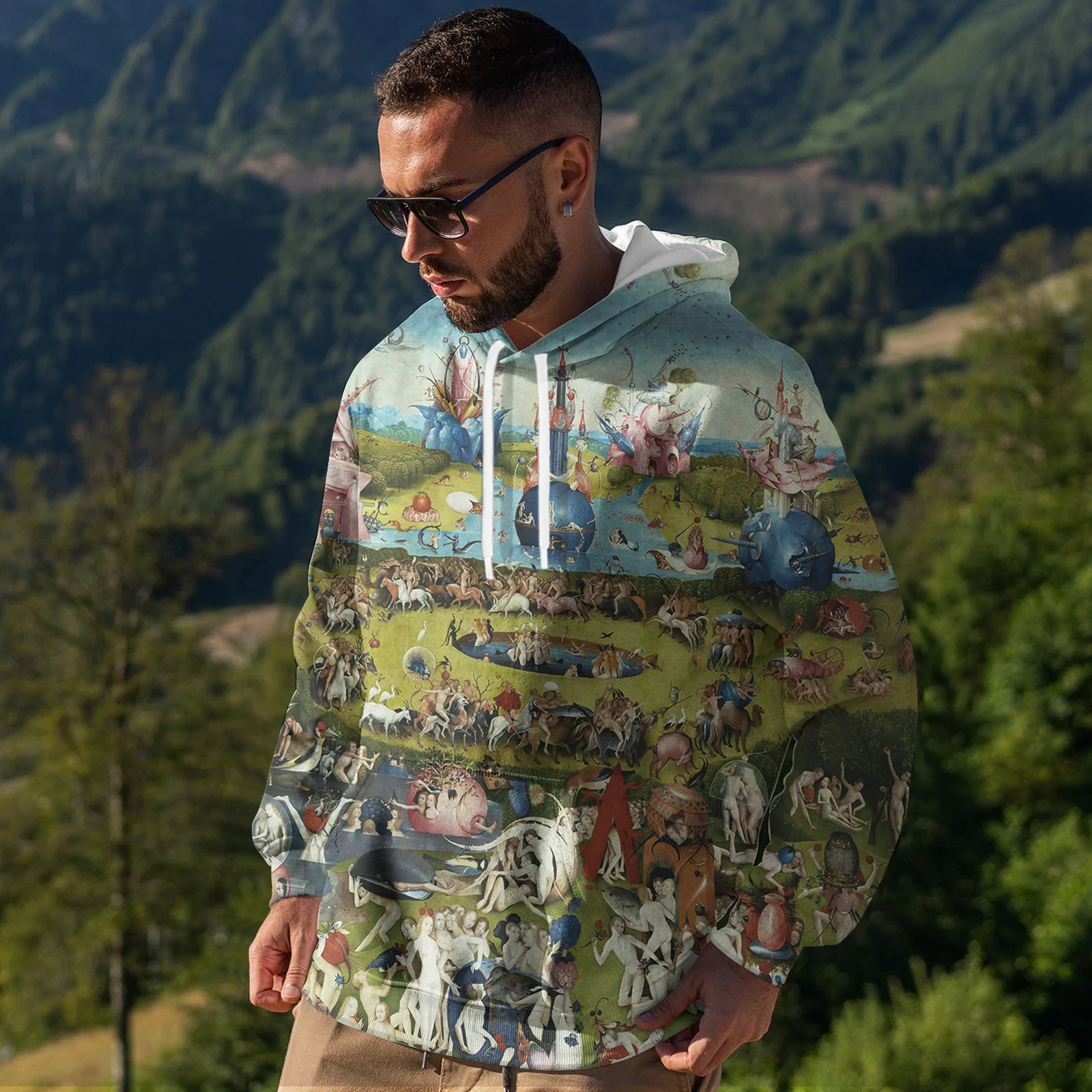 

CLOOCL Men Hoodie EUR Religion Art Painting 3D Printed Long Sleeve Sweatshirt Women Fashion Harajuku Unisex Streetwear Pullover