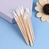 100pcs/pack White Pointed Cotton Swabs Multi-purpose Mini Makeup Cotton Swabs Eyelashes Nails Household Travel Cleaning Tools 3