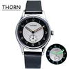 THORN SHY021 Men Watch 37.8MM Quartz Movement Sterile Dial K1 Glass 5ATM Luminous Hand Clock for Man Retro Wristwatch 3