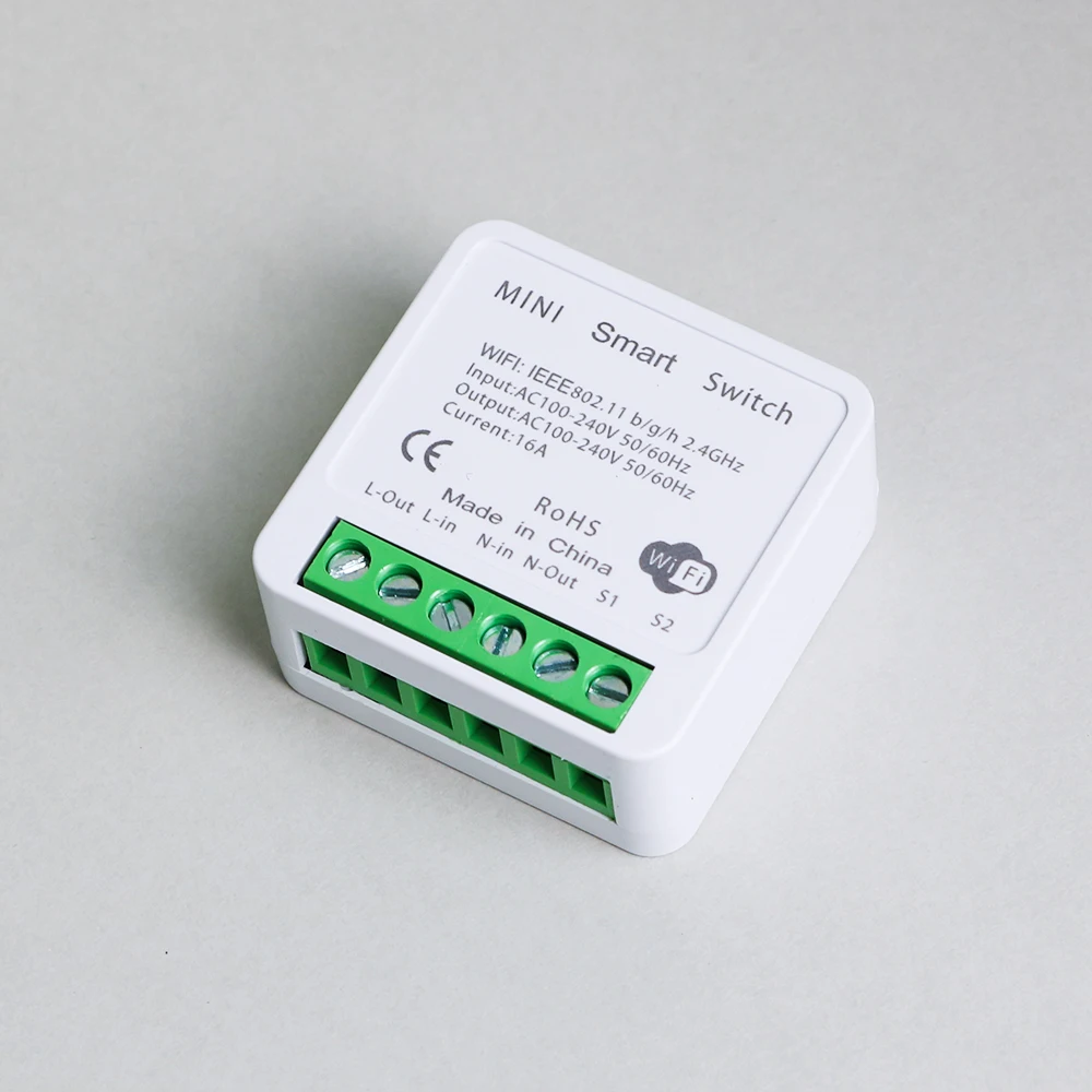 Smart Home WiFi Relay Module for Voice-Controlled Automation