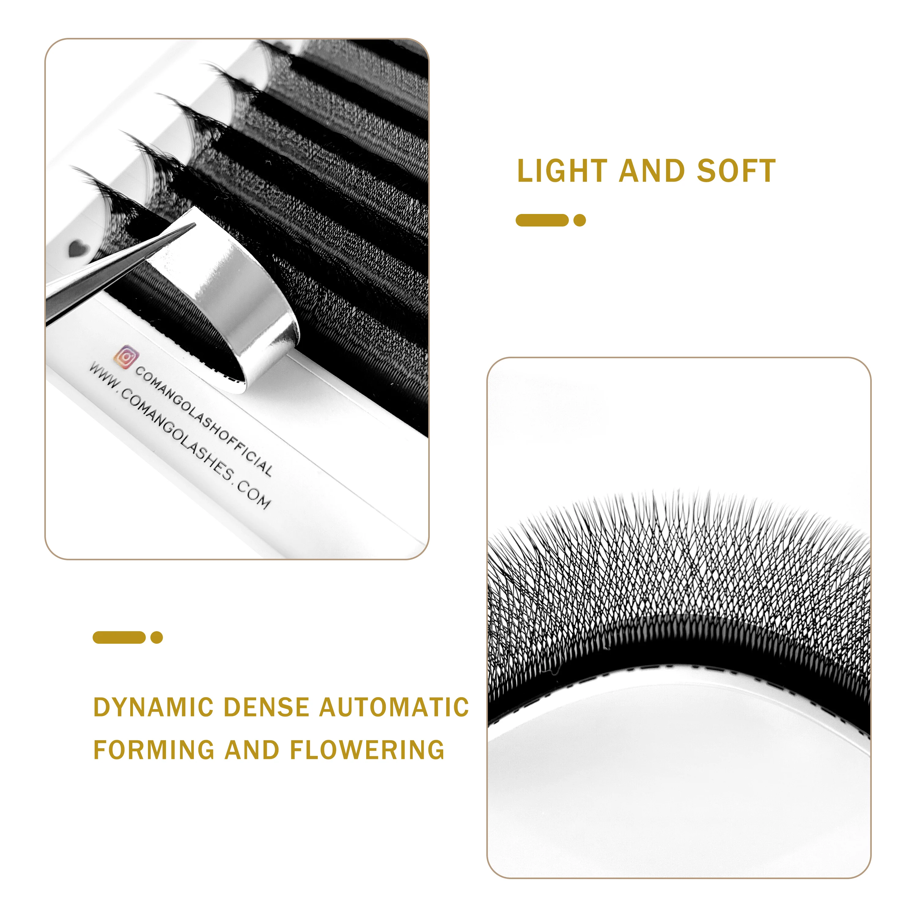Eyelash Extension Automatic Flowering 2d/3d/4d/5d/6d/8d Fake Lashes 0.07 CD Premade Volume Fans Individual Eyelashes