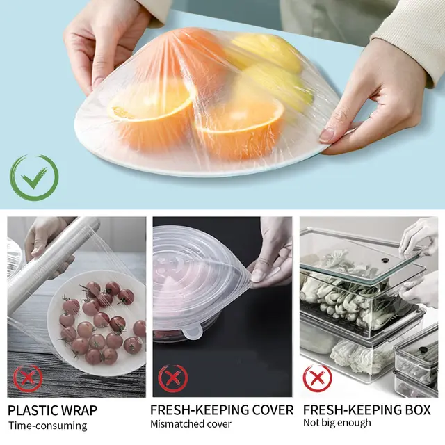 Disposable Extra Thick Plastic Wrap 4