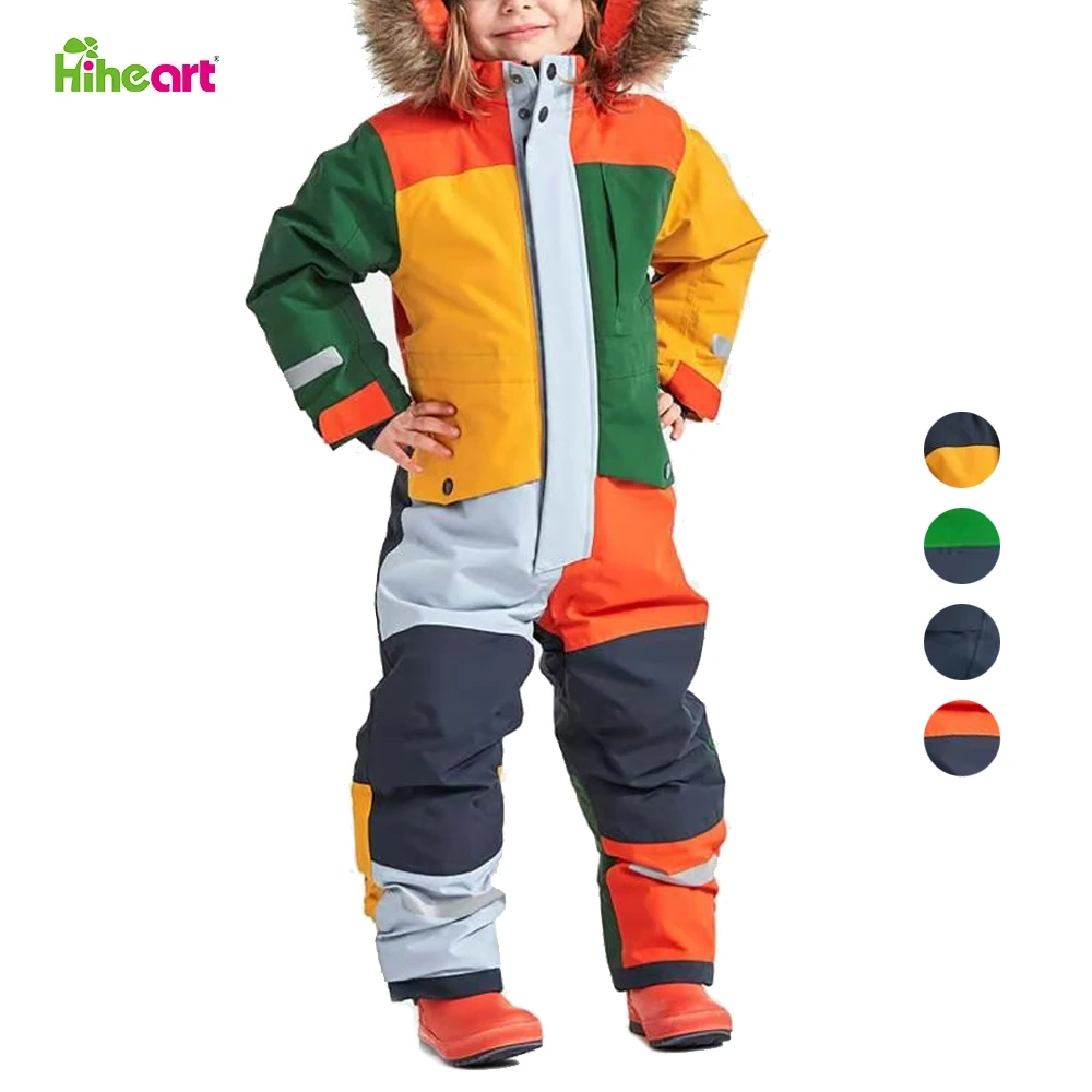 Children Winter Ski Overalls Winter Children Ski Clothing Kids Suit