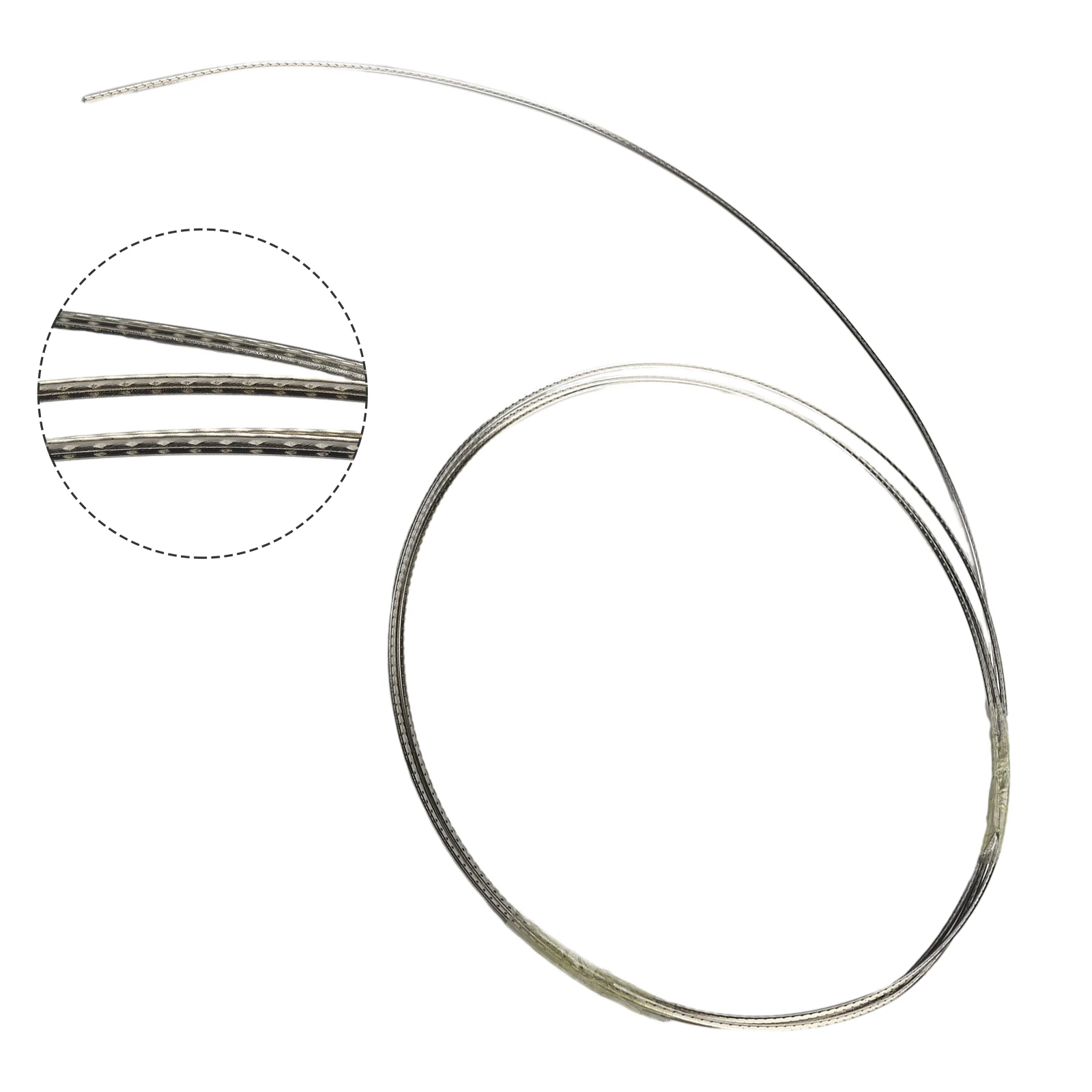 Kupfernickel-Griffbrett-Bunddraht, ideal für Akustik- und E-Gitarren, 8 Fuß Länge mit Breite von 1 6 mm bis 2 9 mm – Detail 11