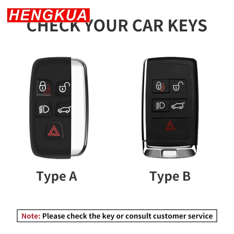Key Case Cover Car Remote For Land Rover Range Rover Sport Evoque Freelander Velar Discovery 4 For Jaguar XE XJ XF
