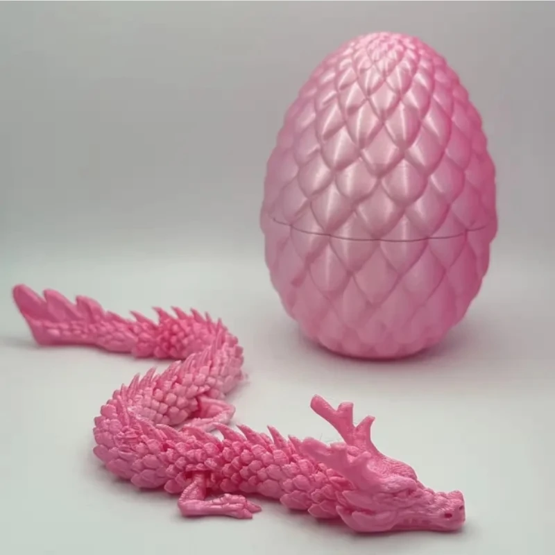 Mini Movable Joint 3D Dragon Surprise Egg - Cute Collectible Decor Gift