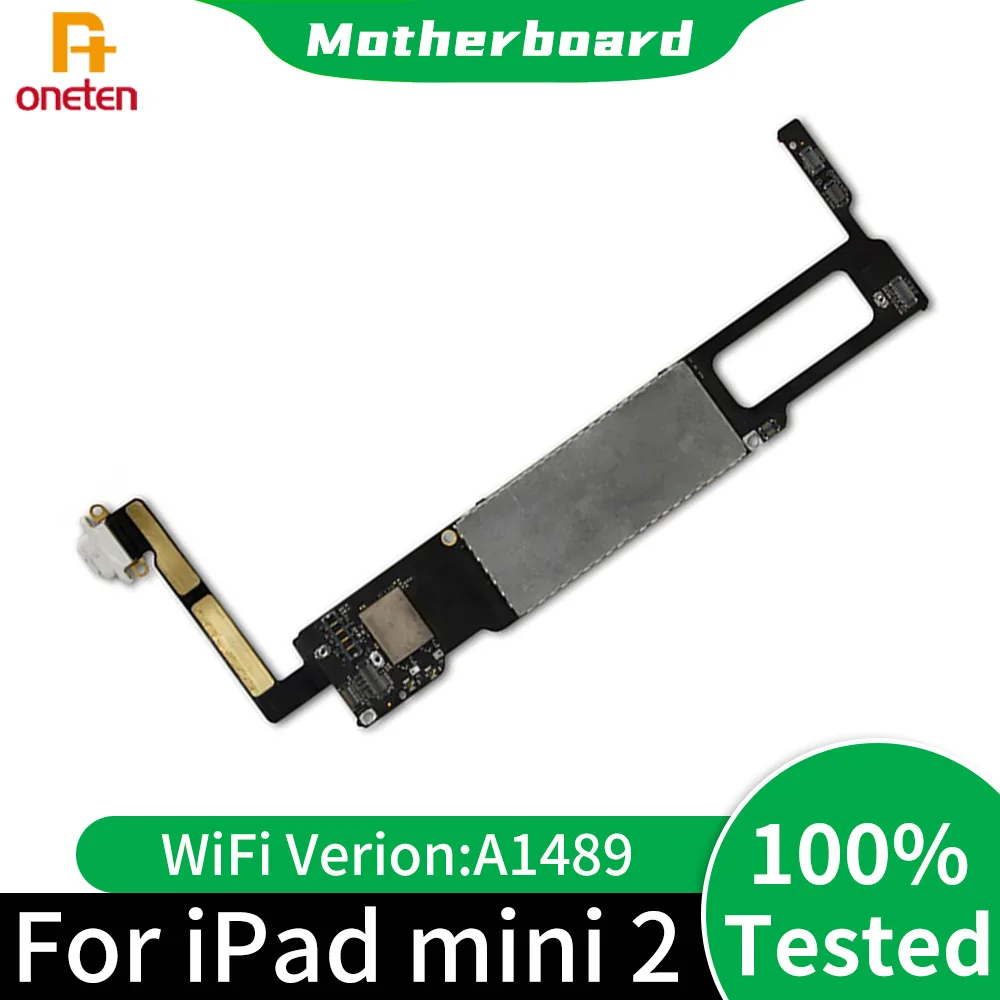 A1489 A1490 A1491 Clean iCloud Mainboard For iPad Mini 2 Motherboard WIFI  Cellular Version 16GB 32GB 64GB Repair Logic Board