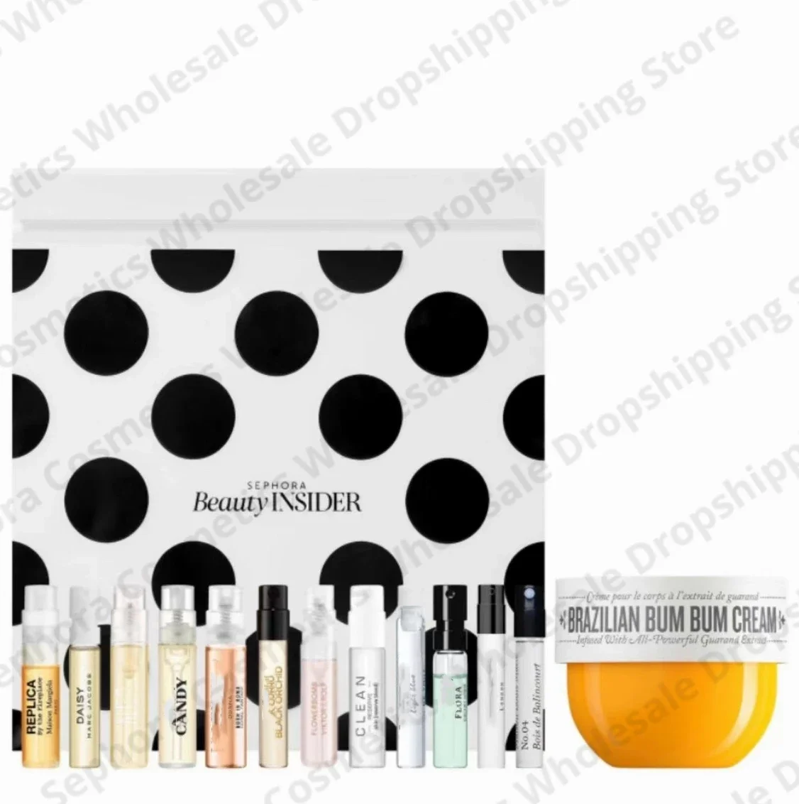 

Sephora Spring Perfume Gift Pack 11 test tubes Sol de Janeiro 25ml Mini Brazilian Bum Bum Body Cream