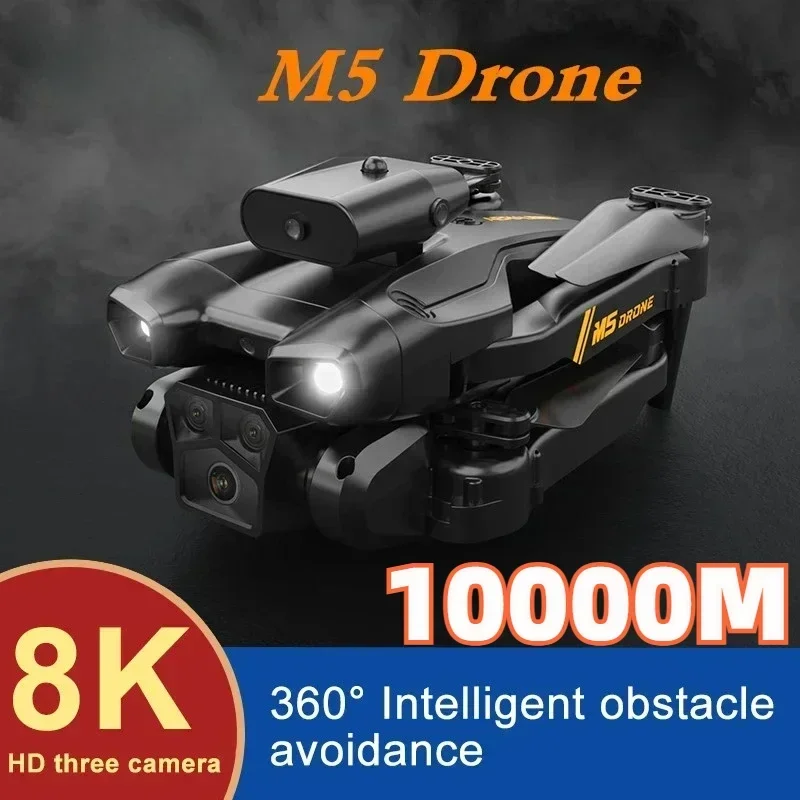 Per Xiaomi M5 Drone 8K 5G Professionale Hd Fotografia Aerea Dual-Camera Omnidirezionale Evitamento Ostacoli Drone Aerocraft Toys