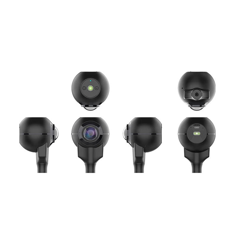IjoyerA6 Panoramic Camera Hydropower Decoration A6 High-definition 360vr House Inspection 720-degree Car Interior Camera Remote