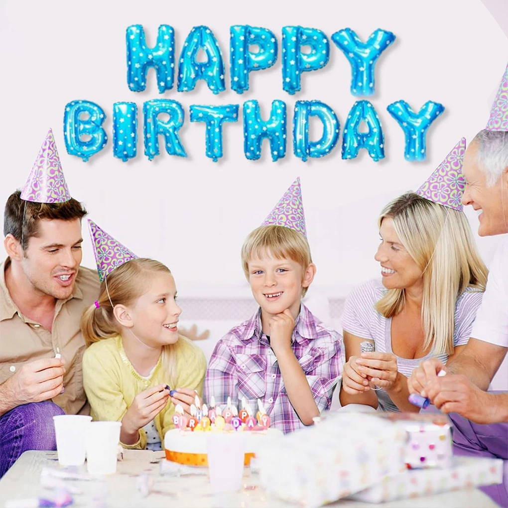 

16 Inch Gold Aluminium Foil Letter Balloon Birthday Party Bright Party Foil Balloons For Adult Kids Wedding Ballon Decorations