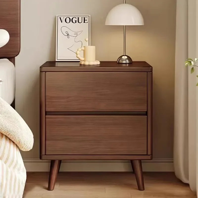 Storage Mobile Unique Nightstands Wood Simplicity Designer Drawers Bedside Table Nordic Furniture Creativity