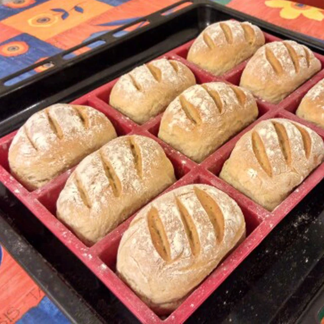 Stampo per pane rettangolare in acciaio al carbonio antiaderente tortiera  Mini Toast stampo torta teglia teglia da forno utensili da cucina -  AliExpress