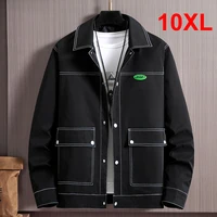 10XL Plus Size Jacket Men Big Size Coat Autumn Spring Jackets Coats Line Design Fashion Causal Loose Jacket 8XL 10XL 1