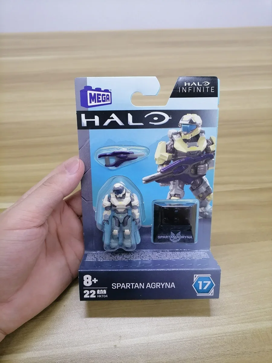 Конструктор HKT06 Infinite Mega Bloks, фигурки героев Вселенной, серия 17, Спартанский Yoroi Kovan Agryna Brute Chief Ik'novus (art.: 3920c52fa89cd) - 3920c52fa89cd