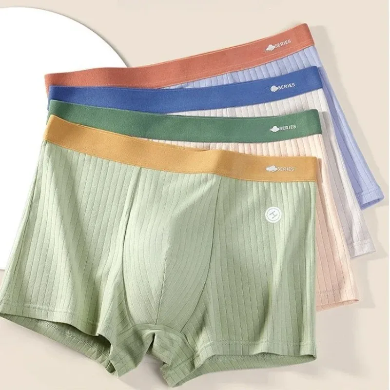 Teens Boys Antibacterial Panties 4PCS for 8+y Children