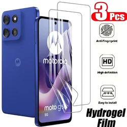 Triple Pack Hydrogel Screen Protector Film - Hydrogel Film (Motorola Moto G55)