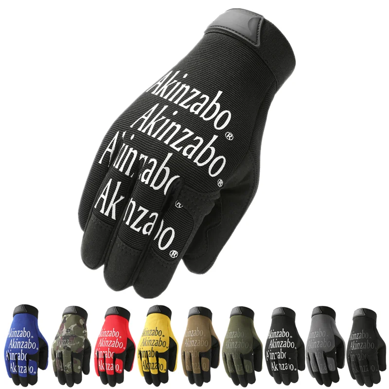 New Breathable Tactical Gloves Military Motorcycle Repair Gloves Full Finger Outdoor Sports Training Army Riding Cycling Mittens
