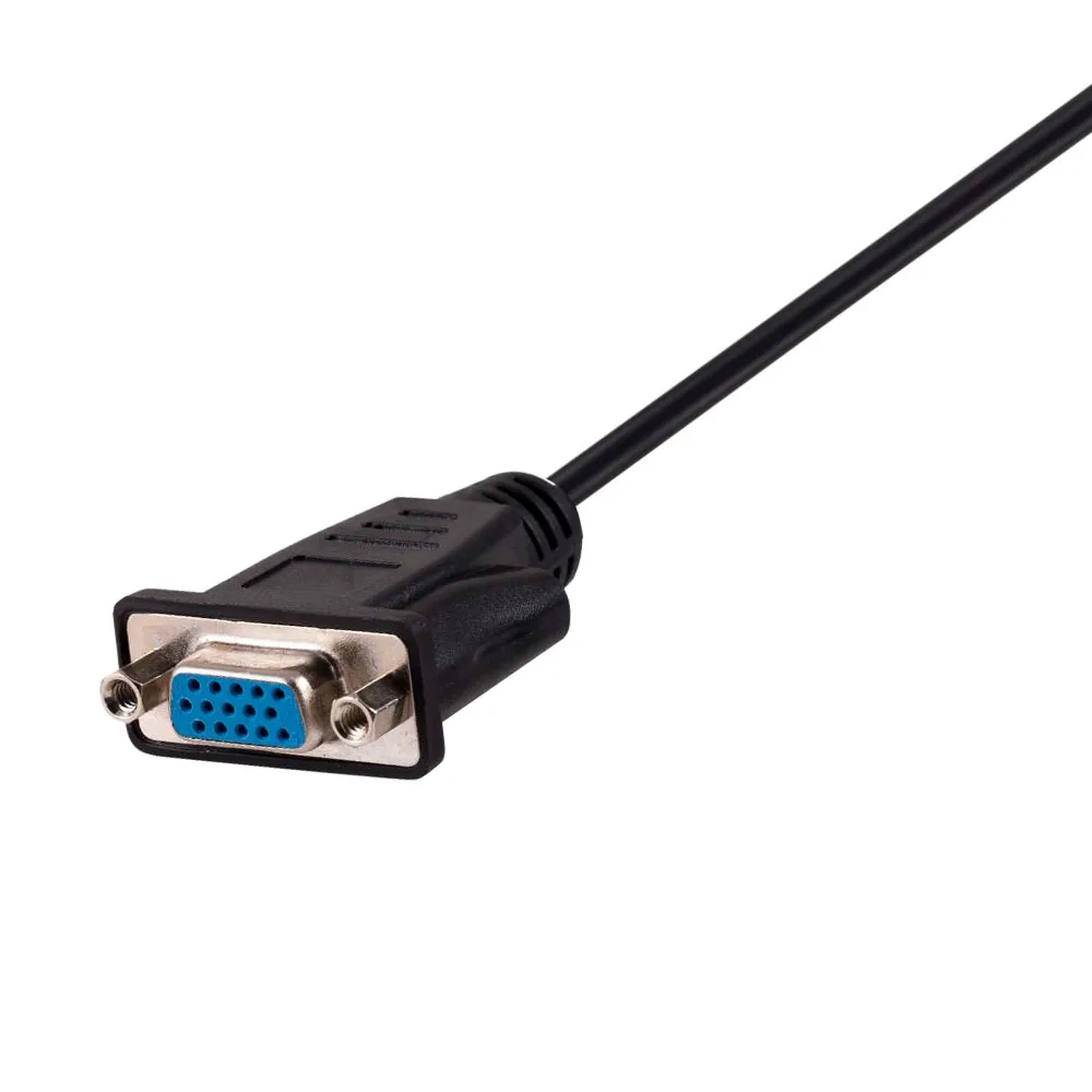 VGA Cable VGA Extension cable 23CM Short VGA female to female Extension Cord Passive Extender For PC laptop Monitor