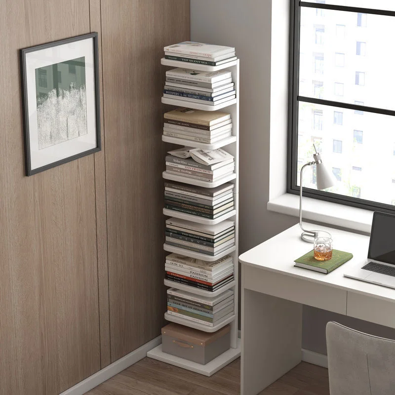 Estantes de pared simples para almacenamiento de libros, Mueble de diseño  multicapa, estable y fuerte, versátil - AliExpress