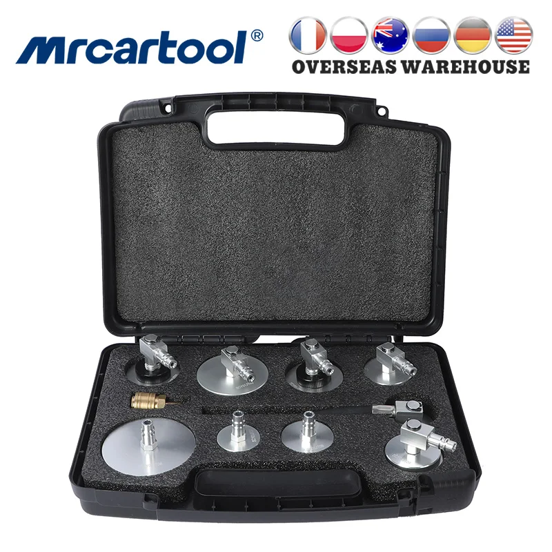 

MRCARTOOL 10PCS Car Brake Fluid Oil Exchanger Adapter Connector Sets For Benz BMW Audi Ford Jeep Mazda VW Chevrolet Toyota Opel