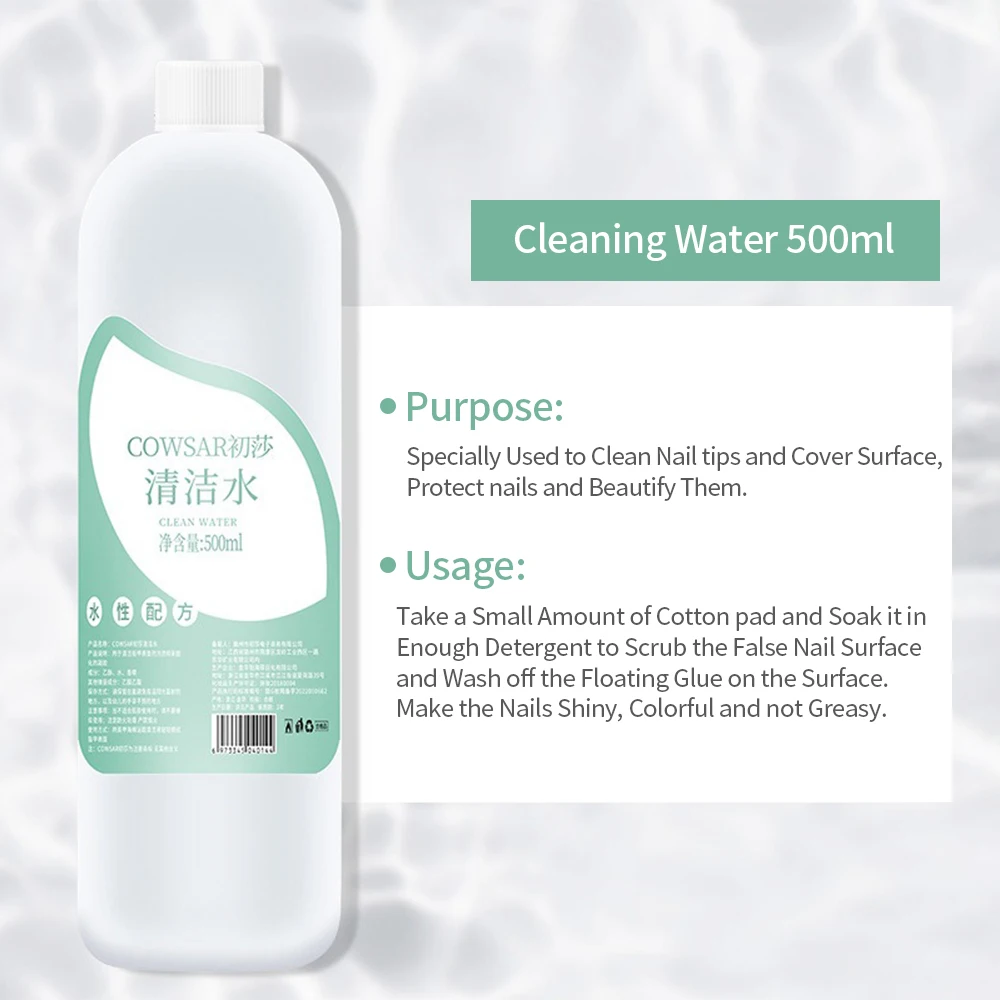 500ml/1000ml Nail Gel Remover Nail Polish Cleaner Brush Cleaner UV Gel Polish Fast Remove Liquid Manicure Care Nail Art Tools 4