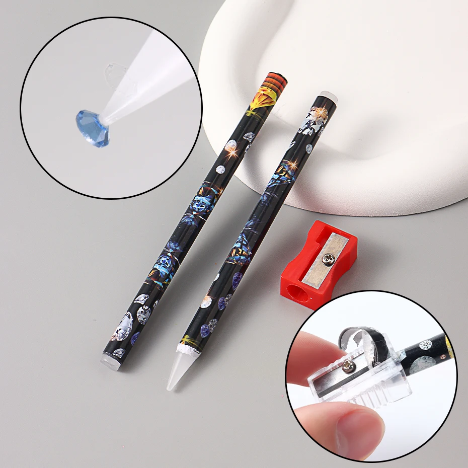 Nail Art Tools Set With Rhinestone Picker