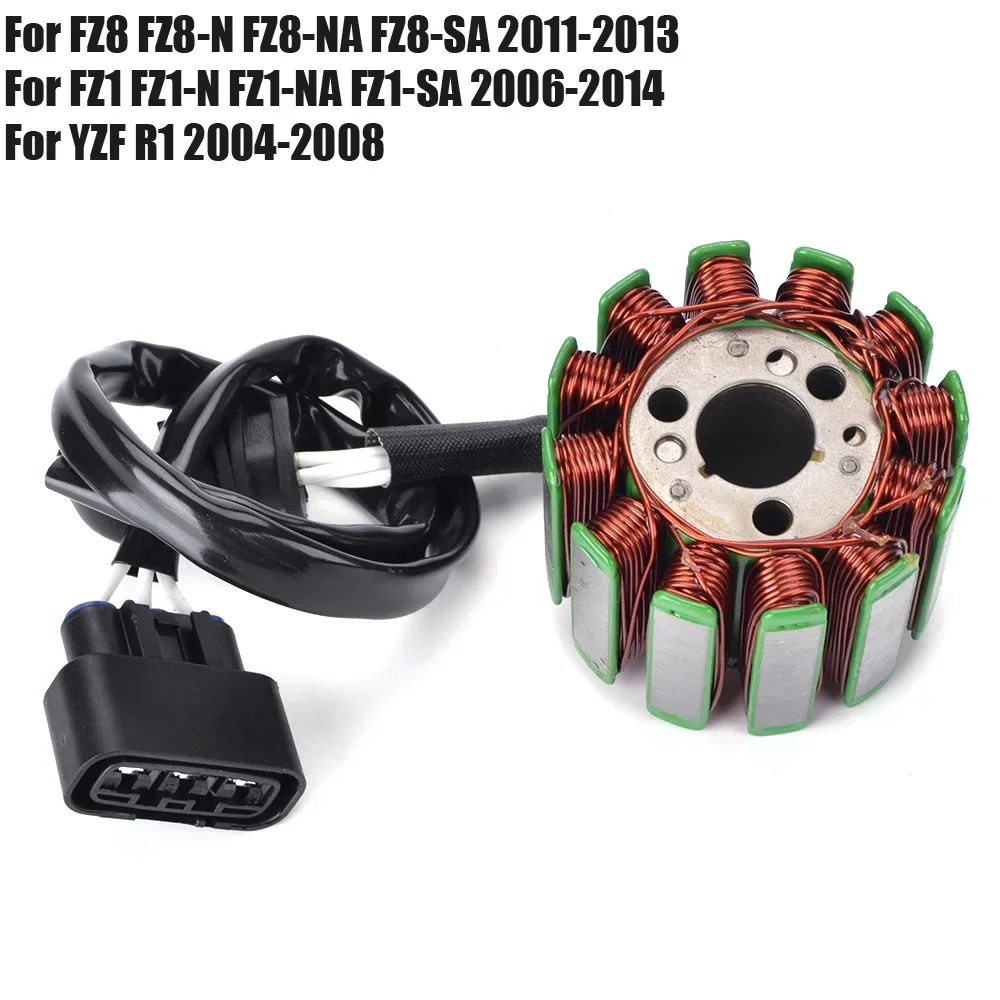 

Motorcycle Generator Stator Coil For Yamaha FZ8 FZ8-N FZ8-NA FZ8-SA / FZ1 Fazer FZ1-N FZ1-NA FZ1-SA / YZF R1 LE / YZFR1 YZF-R1