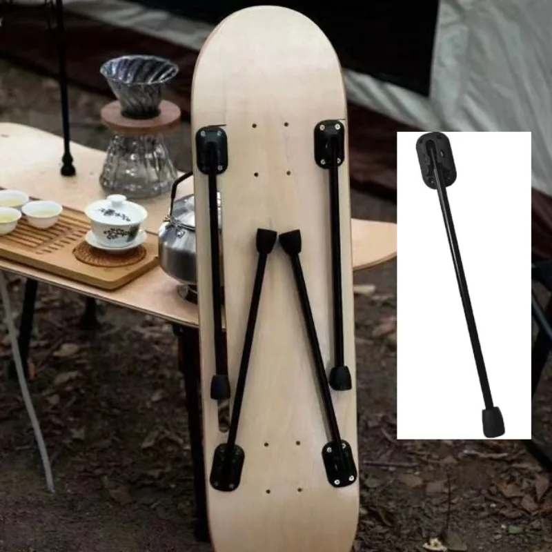 Iron Outdoor Portable Table Legs Adjustable 28/26cm Camping