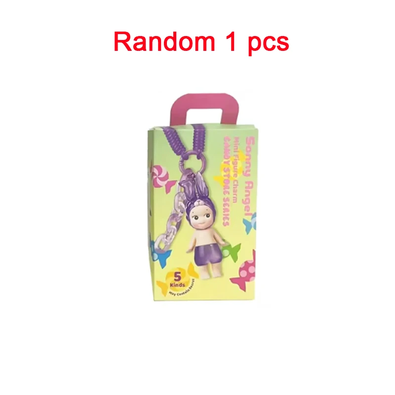 thumbnail image 1 of Caja ciega de Sonny Angel, serie Candy Shop, minifiguras, llavero, colgante, muñecos, fanáticos, regalo de cumpleaños de Navidad para niños, 1 pieza al azar, 1 of 5