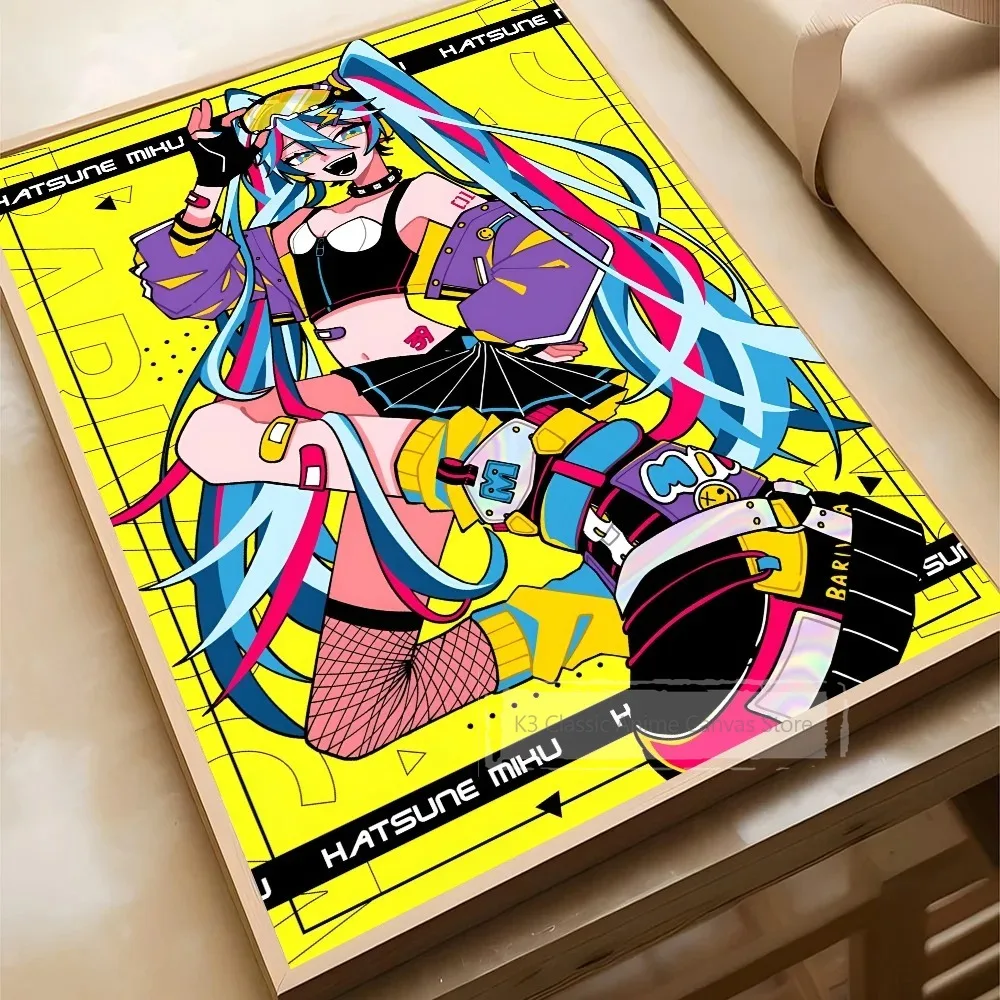 Virtual Idol Art Print Poster - Home and Cafe Decor