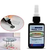 Extra Strong Glue 50ML K-300 UV Super Glue Curing Adhesive Transparent Crystal Glass Bonding Repair Liquid Glue School Supplies 1