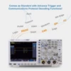 OWON XDS2102A Digital Oscilloscope 100MHz 1GS/s 2 Channels+1External 20M Record Length 12-bit High Resolution ADC and 8 inch LCD 3