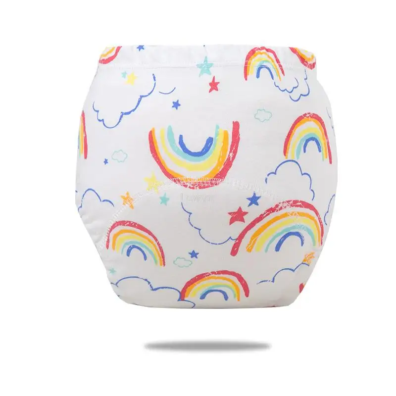New Baby Diapers Reusable Training Pants Toddler Kid Washable 6 Layer Waterproof Cotton Cloth Nappy Underwear bebe Shorts