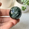 Natural Seraphinite Mineral Sphere Crystal Healing Stone Home Decoration Gift 2