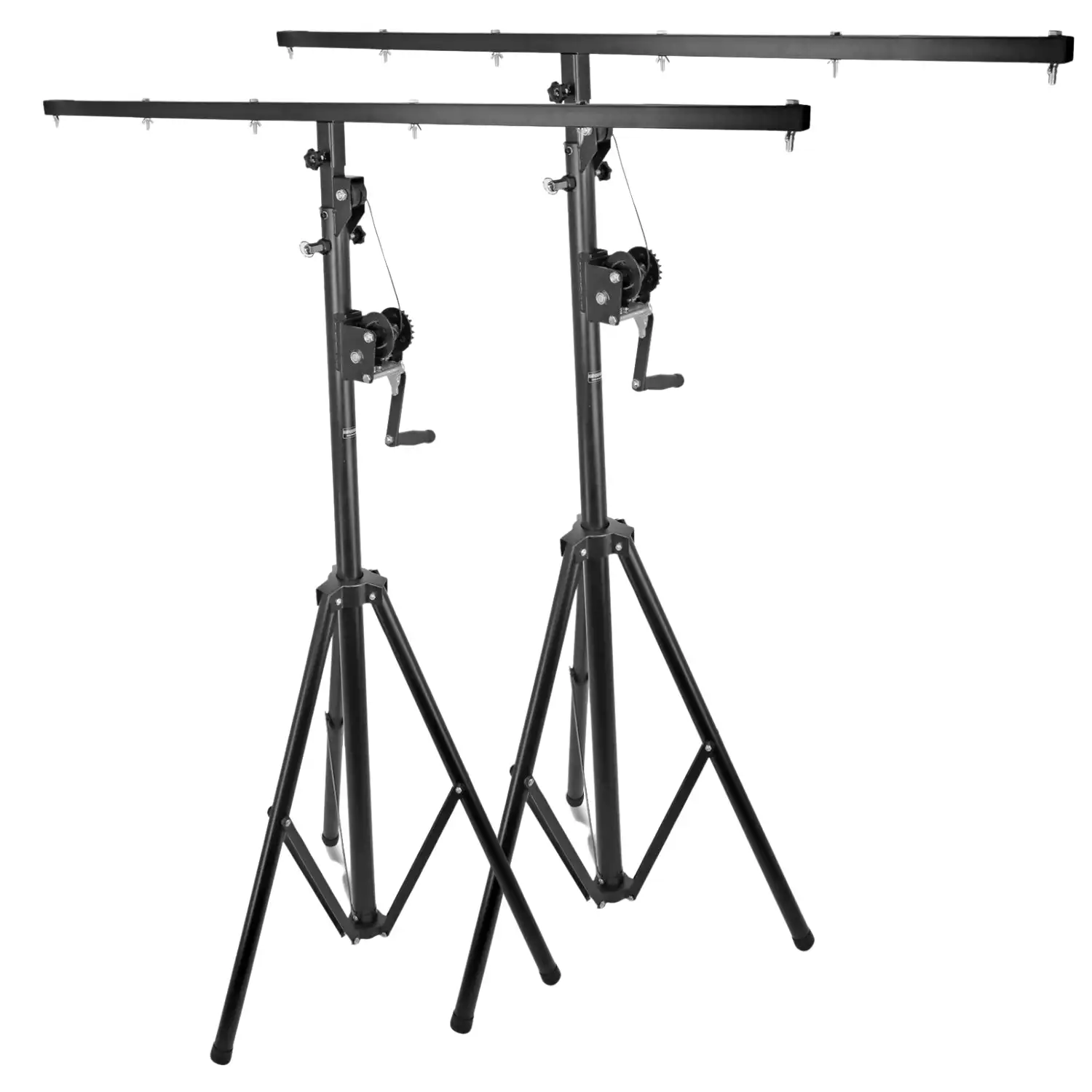 5 Core DJ Light Stand Stage Hand Crank Lighting Truss System LS 120 CRANK 2PCS